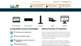 What Nowthatsit.nl website looks like in 2024 