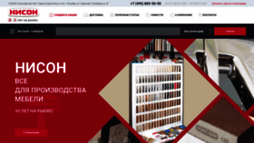 What Nison.ru website looks like in 2024 