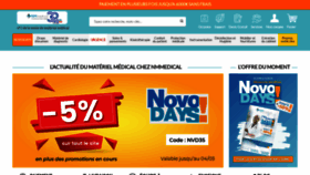 What Nmmedical.fr website looks like in 2024 