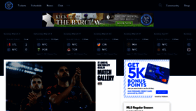 What Nycfc.com website looks like in 2024 