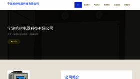 What Nbslhw.cn website looks like in 2024 
