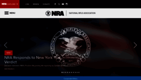 What Nra.org website looks like in 2024 