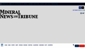 What Newstribune.info website looked like in 2024 (2 years ago)