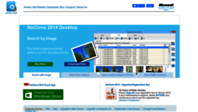 What Noclone.net website looked like in 2024 (1 year ago)