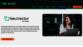 What Neuvector.com website looks like in 2024 