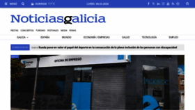 What Noticiasgalicia.com website looks like in 2024 