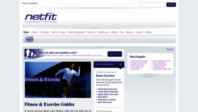 What Netfit.co.uk website looks like in 2024 