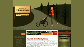 What Naturemoms.com website looks like in 2024 