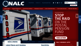 What Nalc.org website looked like in 2024 (1 year ago)
