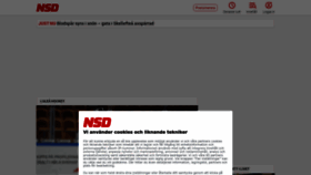 What Nsd.se website looks like in 2024 