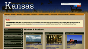 What Naturalkansas.org website looks like in 2024 
