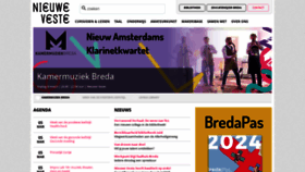 What Nieuweveste.nl website looks like in 2024 