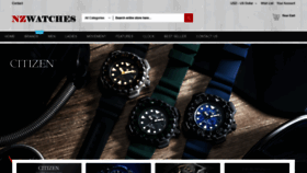What Nzwatches.com website looks like in 2024 