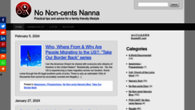 What Nonon-centsnanna.com website looks like in 2024 