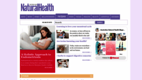 What Naturalhealthmag.com.au website looks like in 2024 