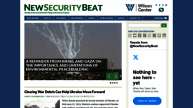 What Newsecuritybeat.org website looks like in 2024 
