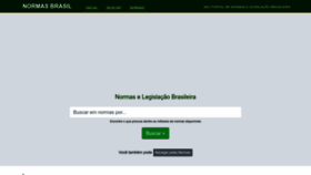 What Normasbrasil.com.br website looked like in 2024 (1 year ago)