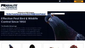 What Nixalite.com website looks like in 2024 