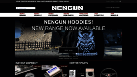 What Nengun.com website looks like in 2024 