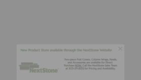 What Nextstone.com website looks like in 2024 