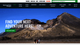 What Nationalpark.co.nz website looks like in 2024 
