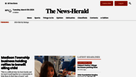 What News-herald.com website looks like in 2024 