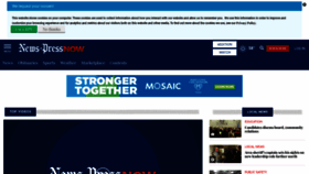 What Newspressnow.com website looks like in 2024 