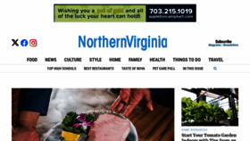 What Northernvirginiamag.com website looks like in 2024 