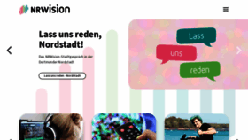 What Nrwision.de website looks like in 2024 