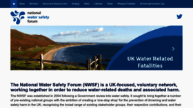 What Nationalwatersafety.org.uk website looked like in 2024 (1 year ago)