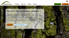 What Naturefund.de website looks like in 2024 