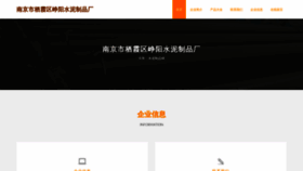 What Njzhengyang.com website looks like in 2024 