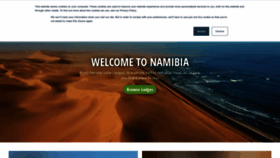 What Namibian.org website looks like in 2024 