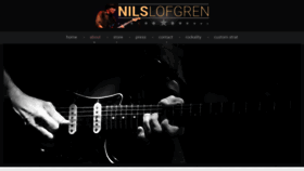 What Nilslofgren.com website looks like in 2024 