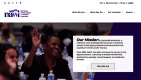 What Nawl.org website looks like in 2024 