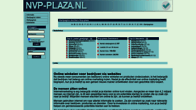 What Nvp-plaza.nl website looks like in 2024 