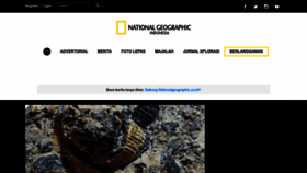 What Nationalgeographic.co.id website looks like in 2024 