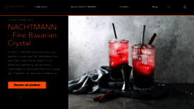 What Nachtmann.com website looks like in 2024 