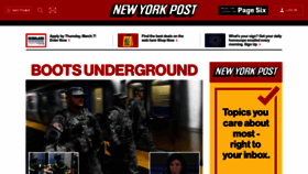 What Newyorkpost.com website looks like in 2024 