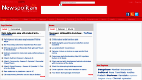 What Newspolitan.com website looked like in 2011 (12 years ago)
