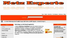 What Netz-experte.de website looked like in 2011 (13 years ago)