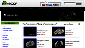 What Nicecopy.cn website looked like in 2011 (13 years ago)