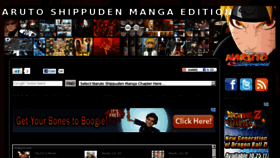 What Naruto-shippuden-manga.com website looked like in 2011 (12 years ago)