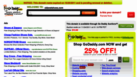 What Okbestshoes.com website looked like in 2011 (12 years ago)