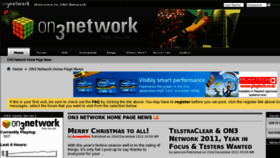 What On3network.co.nz website looked like in 2011 (12 years ago)