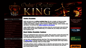 What Onlinerouletteking.com website looked like in 2012 (12 years ago)