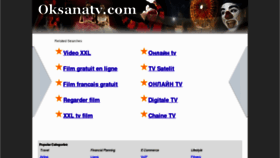 What Oksanatv.com website looked like in 2012 (12 years ago)
