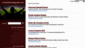 What Orlandofloridaguide.com website looked like in 2012 (11 years ago)