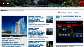 What Oromiyaa.com website looked like in 2012 (11 years ago)