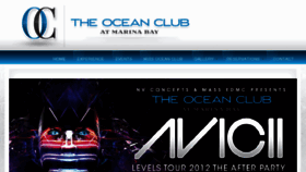 What Oceanclubatmarinabay.com website looked like in 2012 (11 years ago)